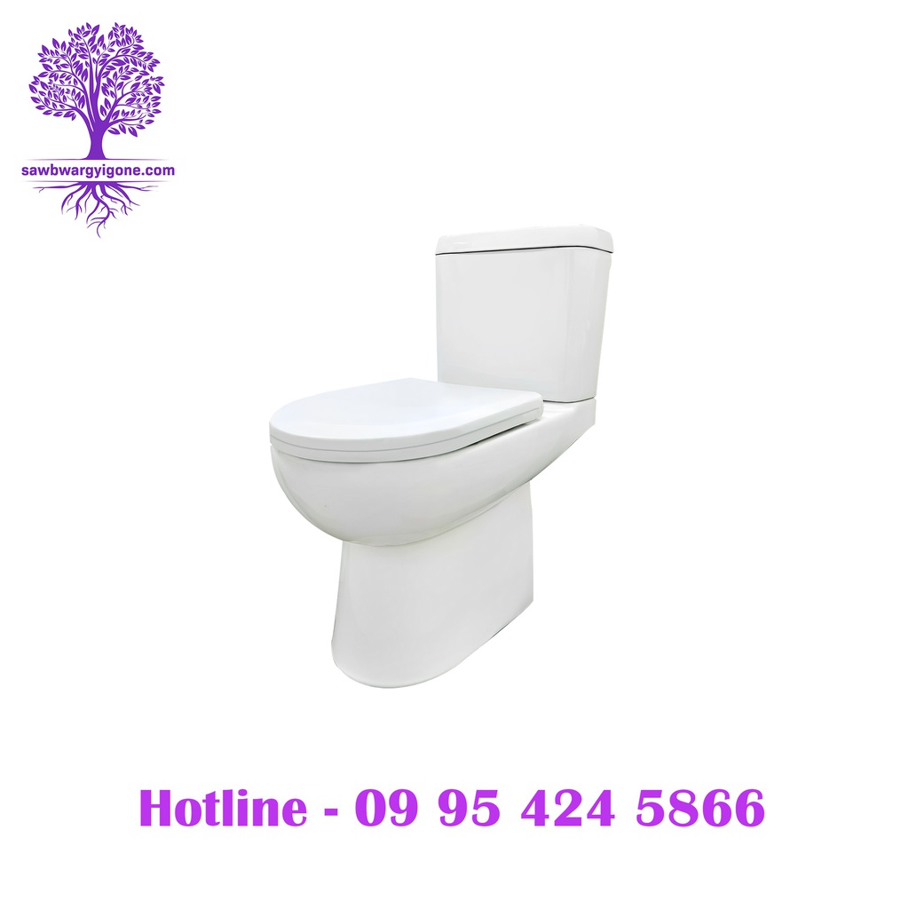 DODO, Two Piece Toilet (S-Trap)