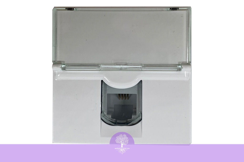 4 contacts, RJ11, SQ WH, LEGRAND ARTEOR Telephone (2 module space)