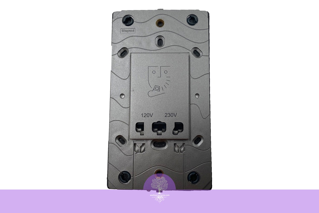 SHAVER Socket 230V/120-230V WH, LEGRAND