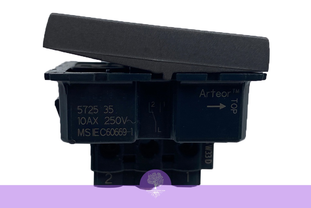 2M SQ, 2W, 10A, ALU, LEGRAND