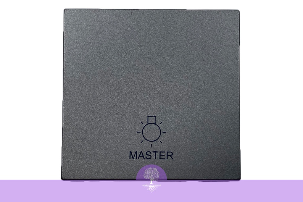 2M, 2Way, MASTER SWITCH FOR LIGHT SQM Magnesium 
