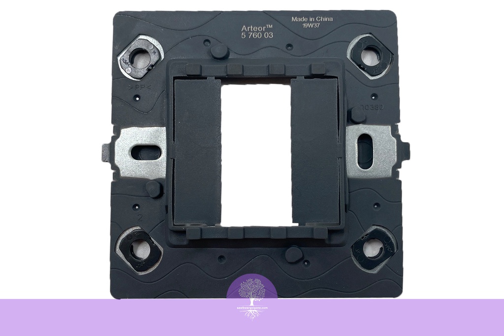 1&2Modules, Support Frame Arteor, SCREW MOUNTING, BS, LEGRAND