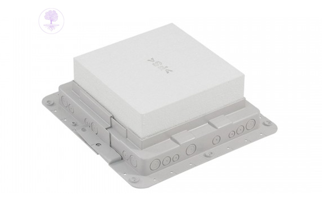 10M/12M, Flush-Mount Box, LEGRAND (To use with Reduced Height Floor Box)