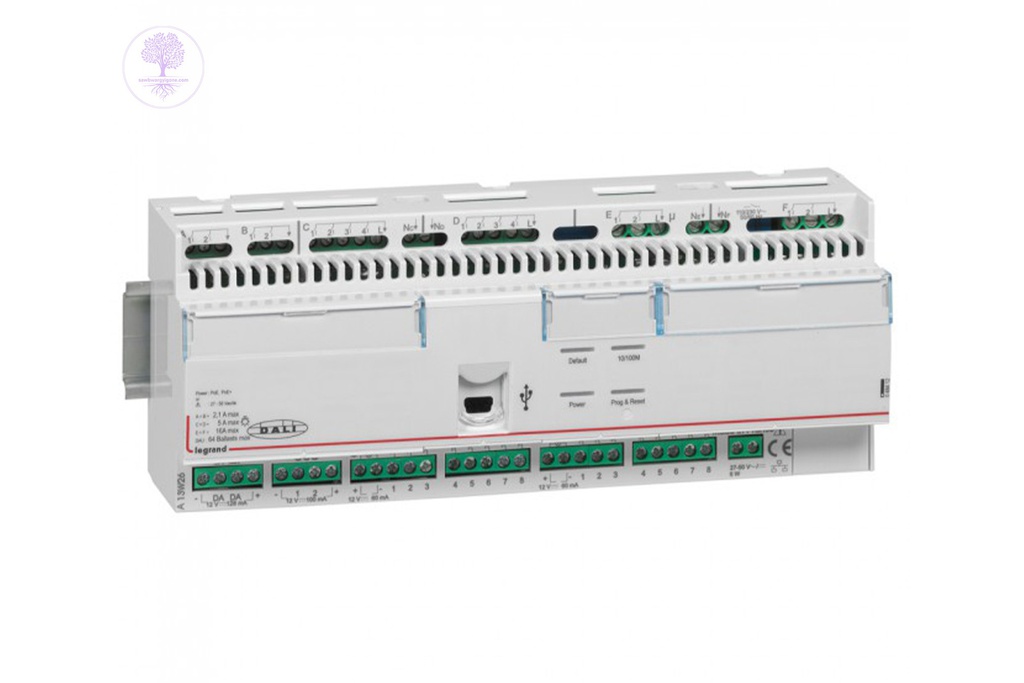 IP HOSPITAL DIN CONTROL 12 MOD CONTROLEUR IP 12 Module HOTEL, LEGRAND 048412