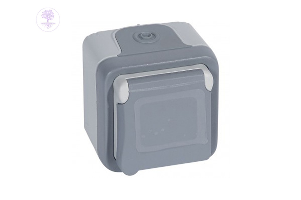 1Gang PLEXO IP55 Weatherproof Switch Frame S/M BOX GREY, LEGRAND 