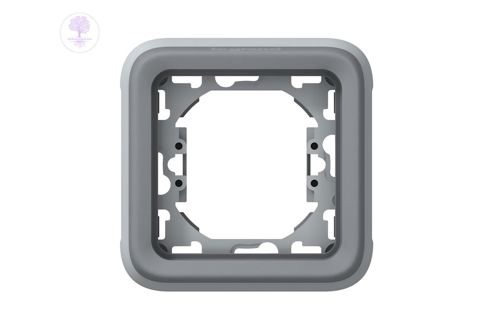 1Gang + SUPPORT GREY, LEGRAND PLATE 