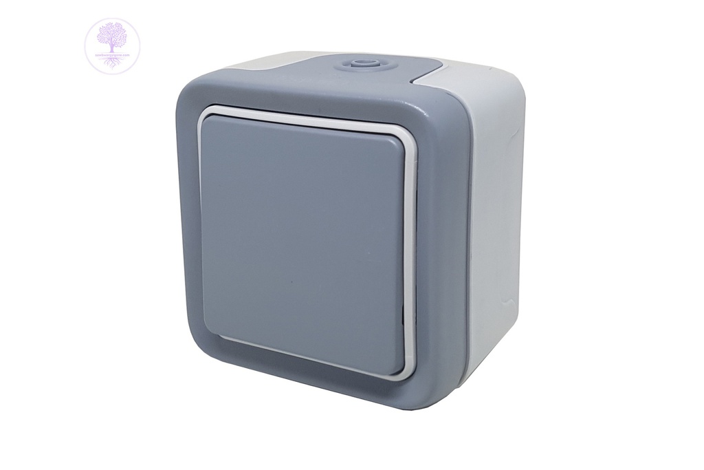 1Gang, 2way Switch, 10A, PLEXO IP55 Weatherproof LEGRAND SW GY S/M W/O TAP TER