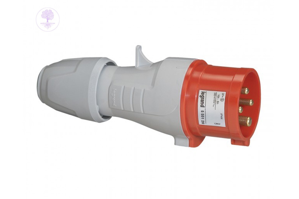 3P+T, 16A, 415V, IP44, P17 Tempra PRO Straight Plug, LEGRAND (380~415V, 16A, 3P+E) FICHE