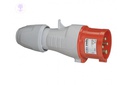 [Legrand_555128] 3P+T, 16A, 415V, IP44, P17 Tempra PRO Straight Plug, LEGRAND (380~415V, 16A, 3P+E) FICHE