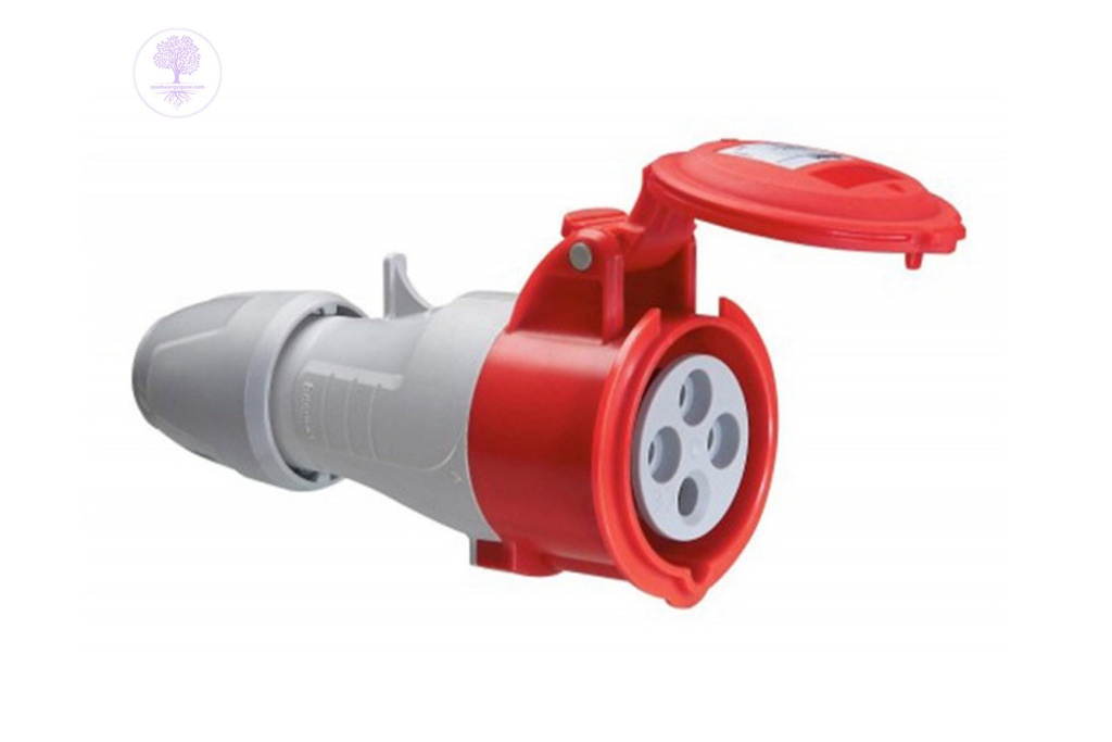 2P+T, 32A, 415V, IP44, P17 Tempra PRO Mobile Socket, LEGRAND (380~415V, 32A, 2P+E) P.MOB