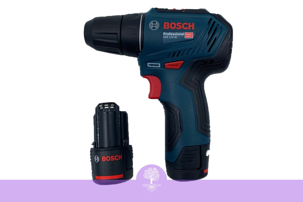 12 V, BOSCH Professional GSR 12V-30 Cordless Drill/Driver