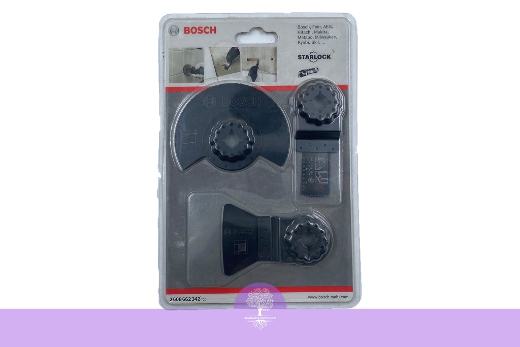 BOSCH Tile blade set for Multi-Cutter (3 PCs/Pack)