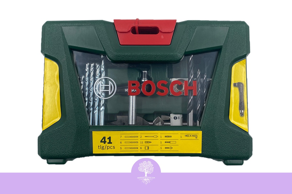 BOSCH Tin Drill & Mixed Bit Set (41 Pack) 