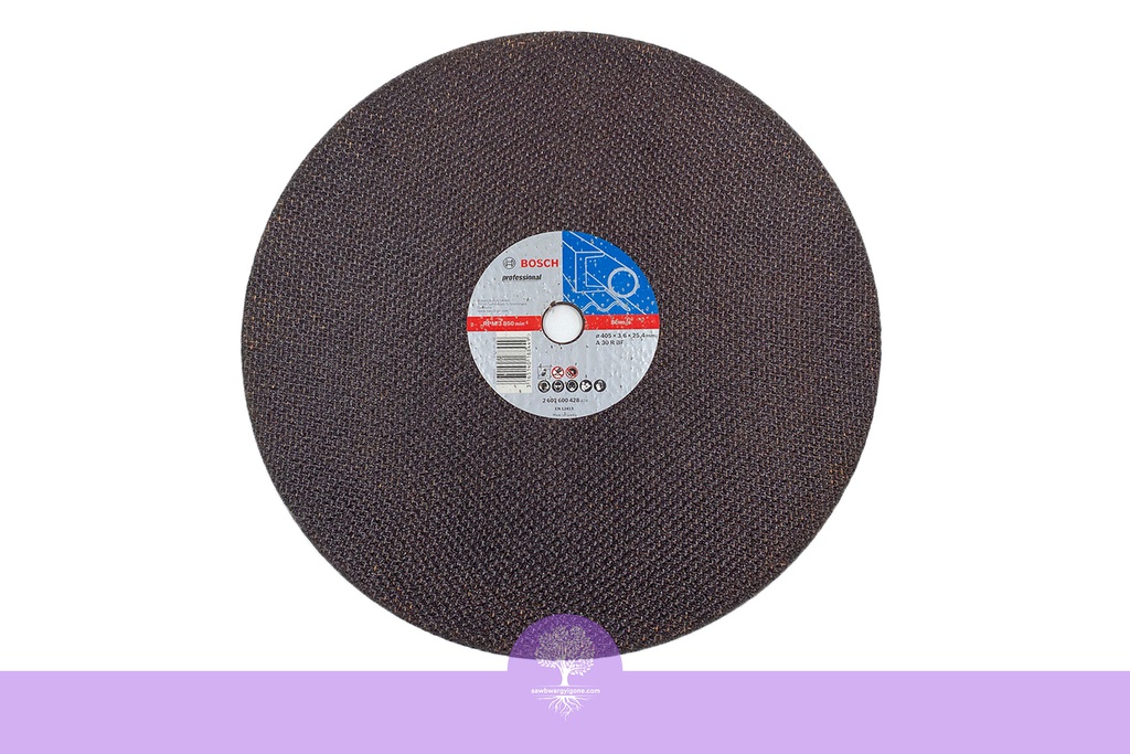 405 x 3.6 x 25.4mm (16"), BOSCH Mild Steel Steel Cutting Disc