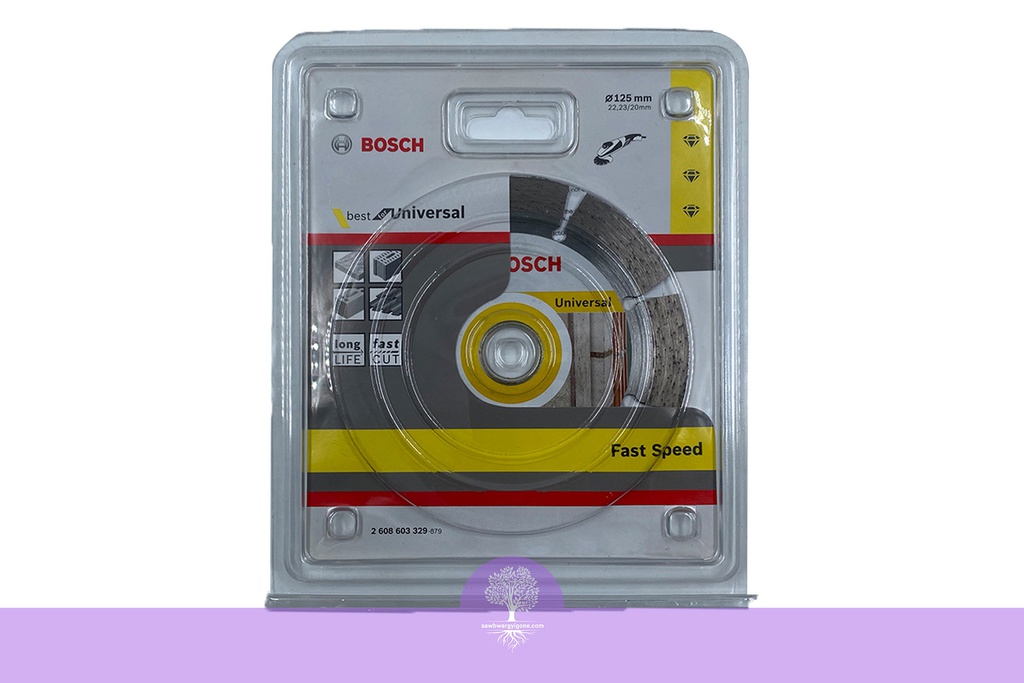 (125 x 1.6 x 7mm) (5" ECO), BOSCH-Diamond Cutting Disc