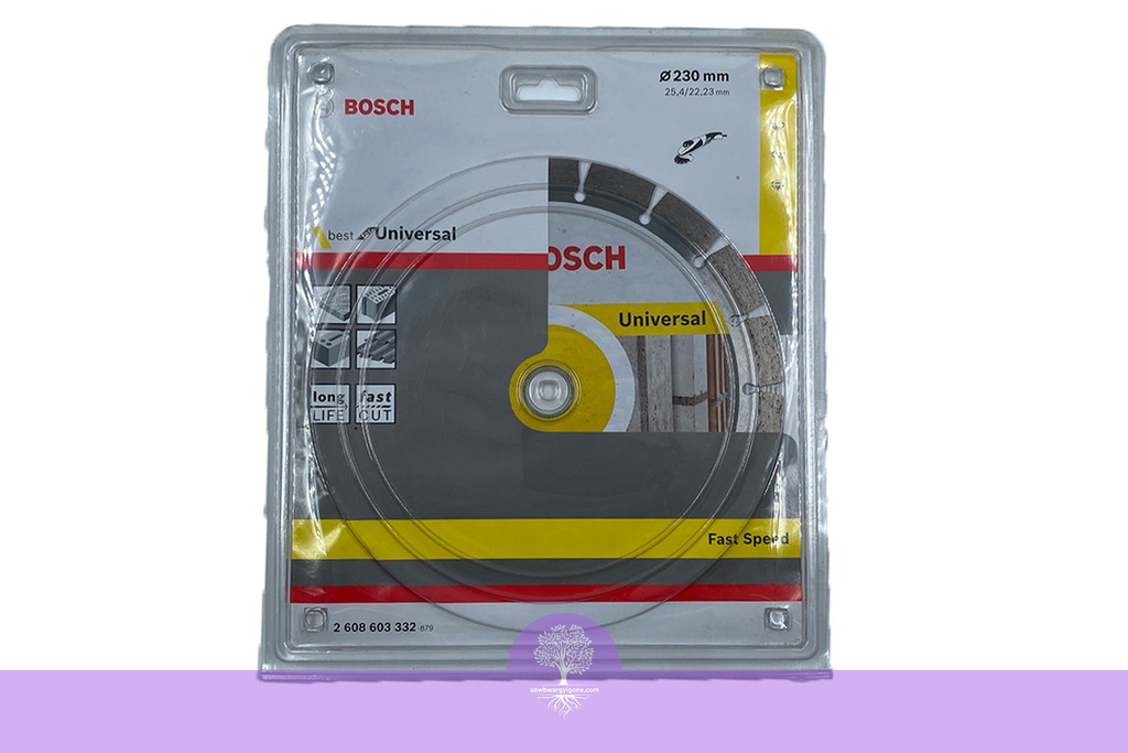 9'' (230x2.3x7mm), BOSCH Diamond Cutting Disc