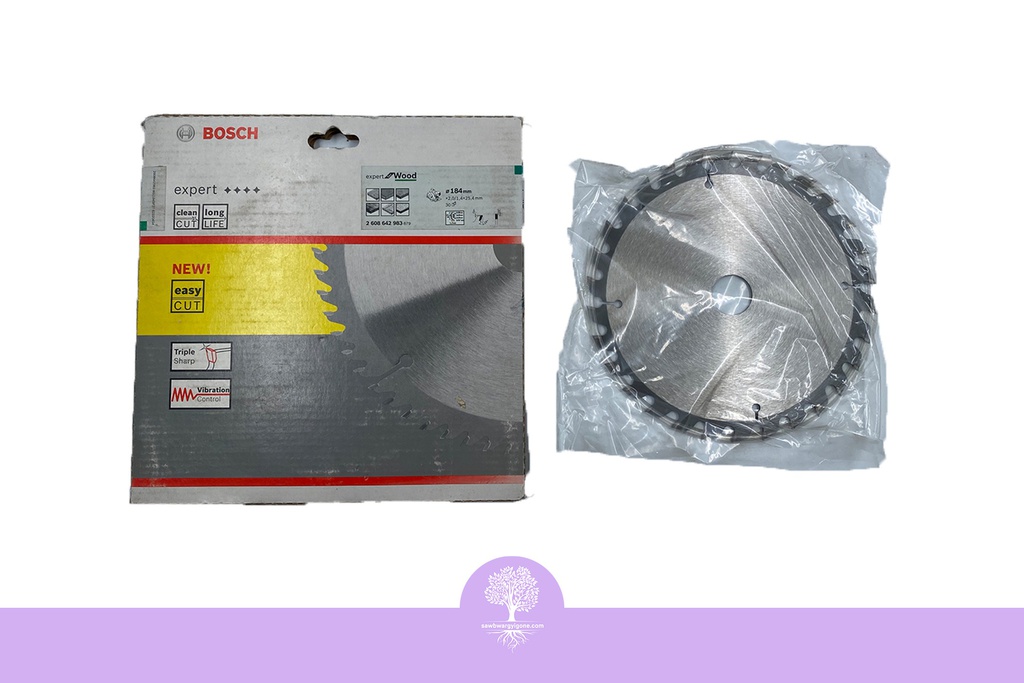 184 x 2.0 x 25.4mm (7"1/4 x 30T), Expect for Wood, BOSCH Circular Saw Blade