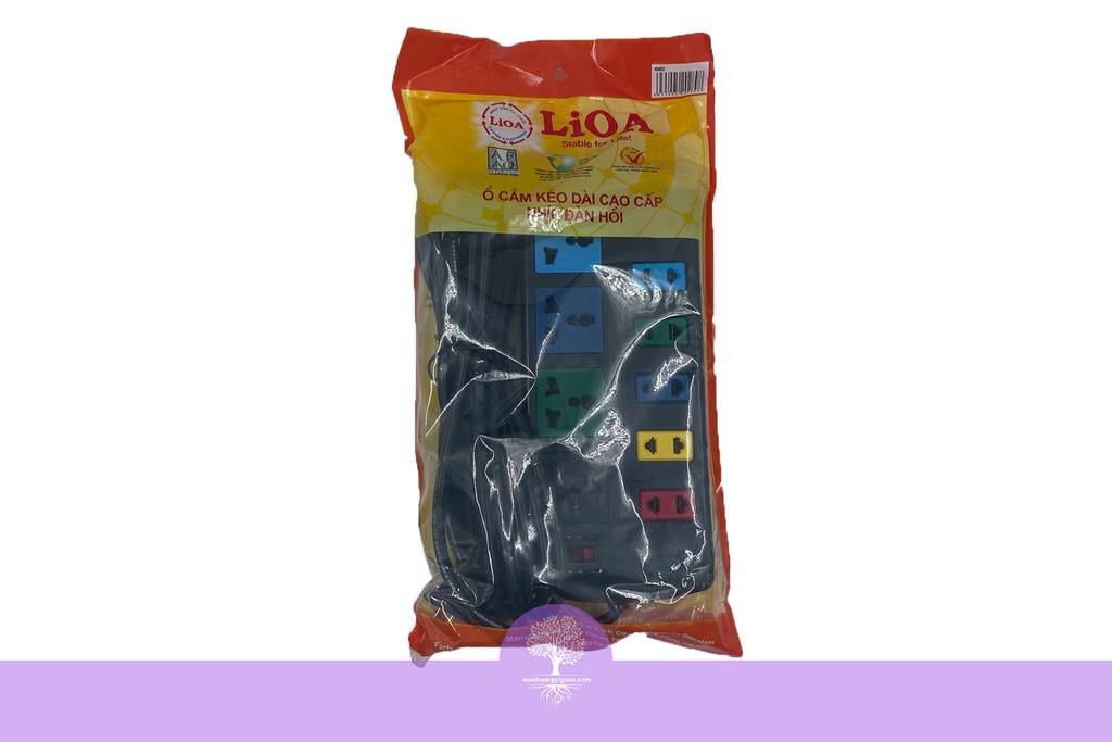 4D6S52, 2 x 5m, LiOA, Plastic Body Extension Socket 