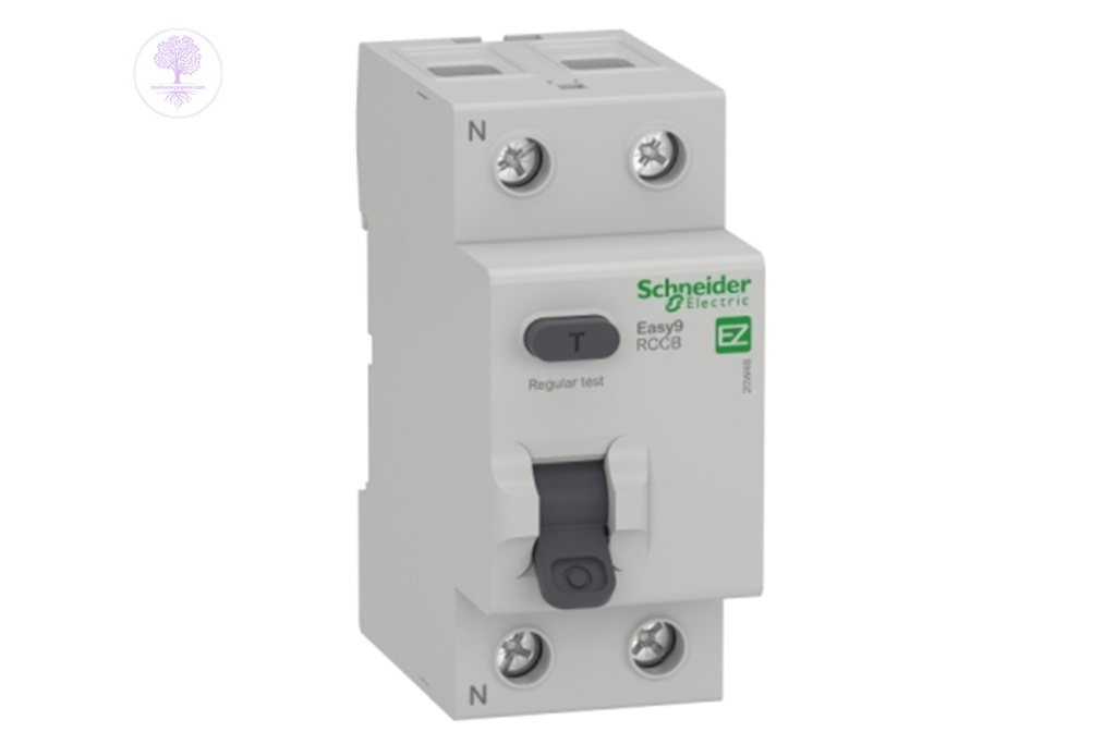 2P, 40A, 30mA, Easy9, AC Type, Schneider RCCB Breaker