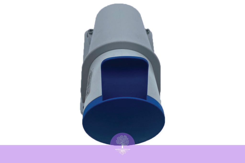 2P + E, 16 A, 200...250VAC, IP44 Weatherproof Industrial Socket, straight, Schneider PratiKa wander socket 