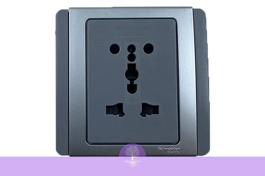 1Gang, International Socket (10A x 250V), Schneider Neo series