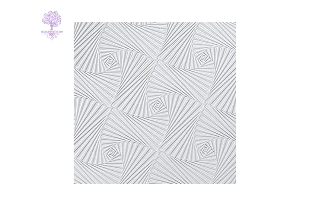 GB - 1 2 3, 2' x 2', PVC Gypsum Board