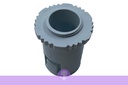 [PCCA-C25-W] 25mm, PVC-LINK, Corrugated Conduit Adaptor-Clip Type (White)
