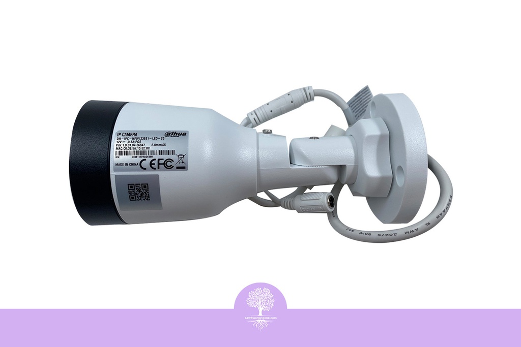 2MP, Full Color, Bullet, 2.8mm, Dahua, IP Camera