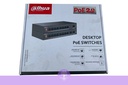 [DH-PFS3010-8ET-96-V2] 10-Port Unmanaged Desktop Switch with 8-Port PoE, Dahua, Network Switch