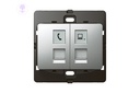 [Legrand_283166  Legrand_281905] RJ45 Cat5, Telephone socket RJ11 + Data socket, Legrand 