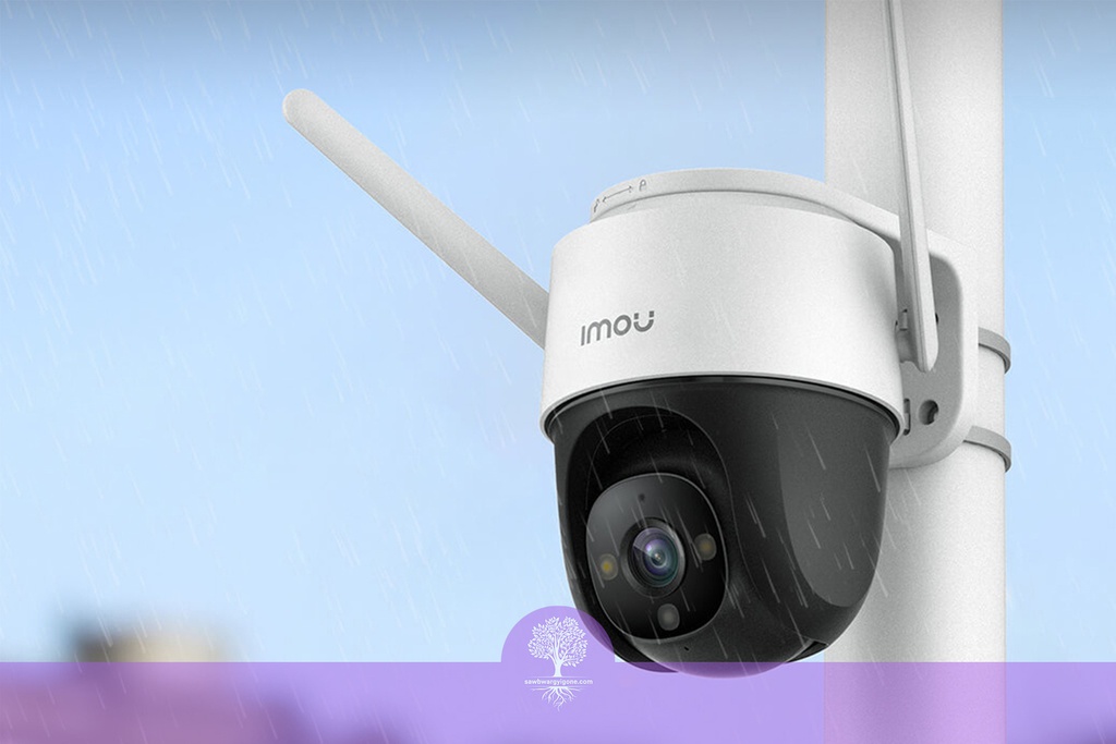 4MP Full Color, Wifi, IP66 Waterproof, AI Human Detection, IMOU, Cruiser Outdoor Wifi CCTV