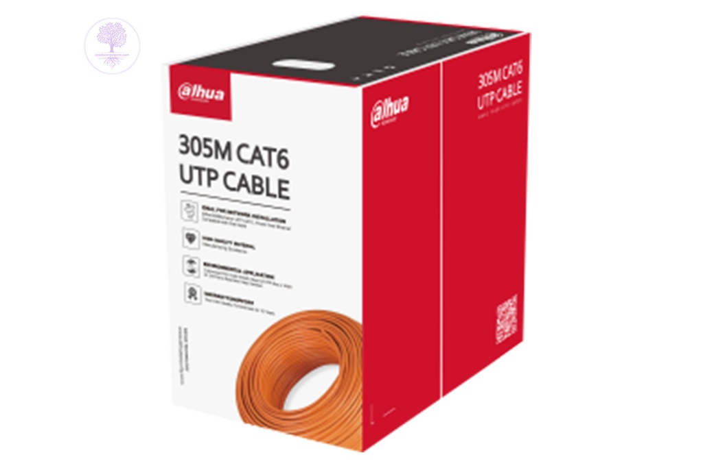 Dahua, UTP Cat6 Network Cable (Orange 305M(1000ft), 922)