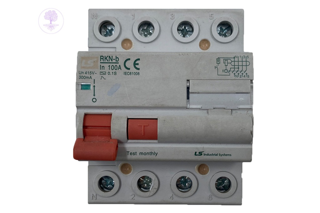 3P+N, 100A, RKN-b, 100AF 300mA, LS IS AC-TYPE NEW ROGY