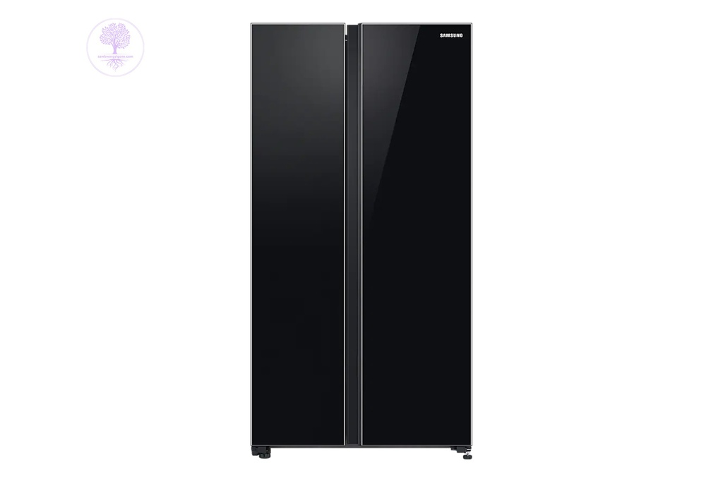 Side by Side - 2 Door, 655L  ,Samsung, Refrigerator (Black)