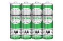 [DC-0022] R6ST/4SB, Panasonic, Extra Battery (Green), AA Size (4Pcs)