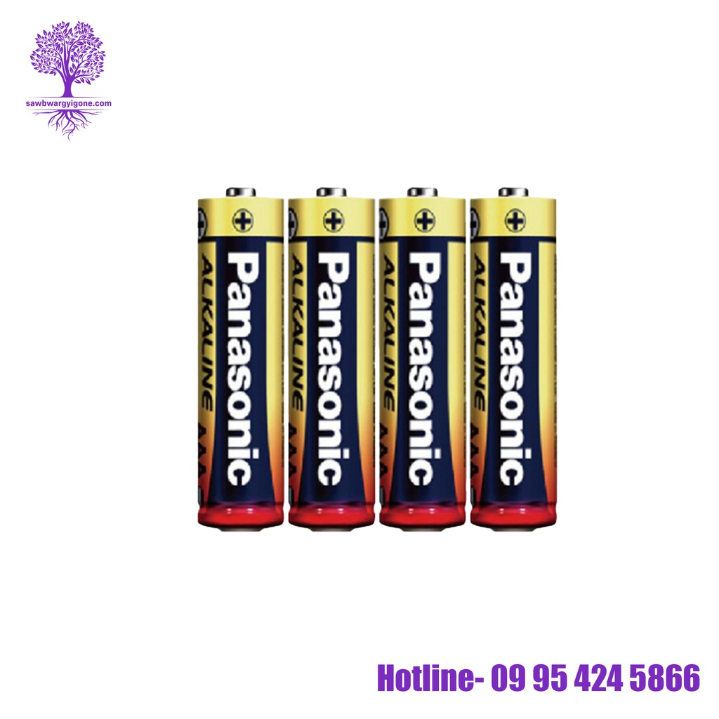 LR03T/4S, Panasonic, Alkaline Battery, AAA Size (4Pcs)