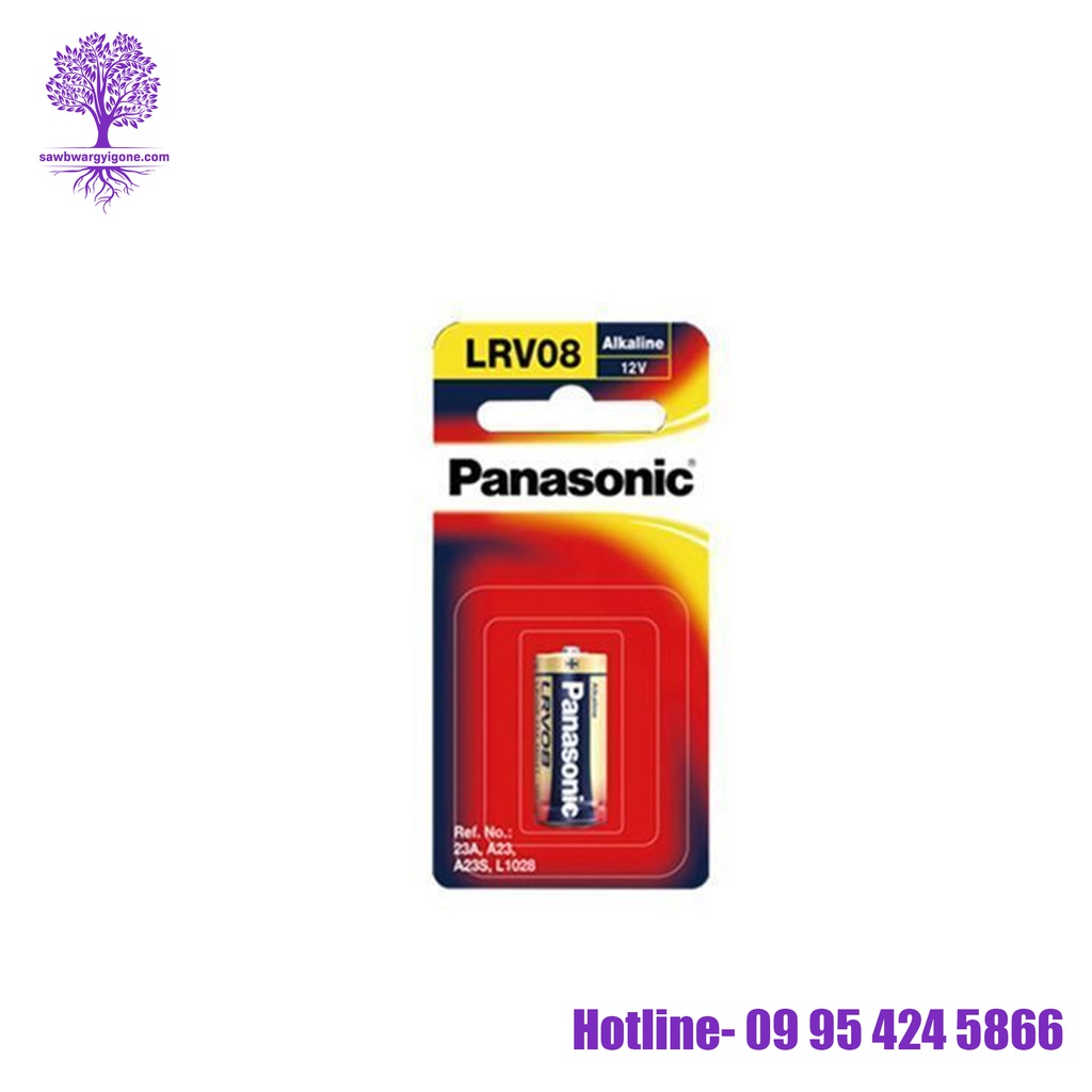 LRV08L/1BPA, 12V, 23A, Panasonic, Alkaline Battery (1Pcs)