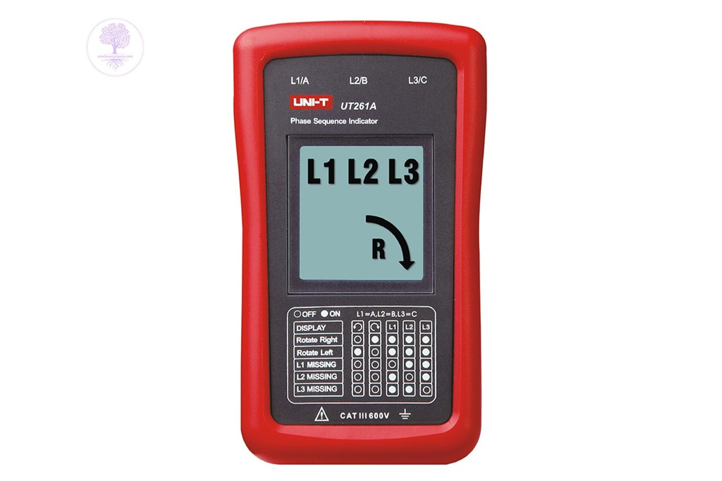  UT261A, Uni-T Phase Sequence and Motor Rotation Indicator