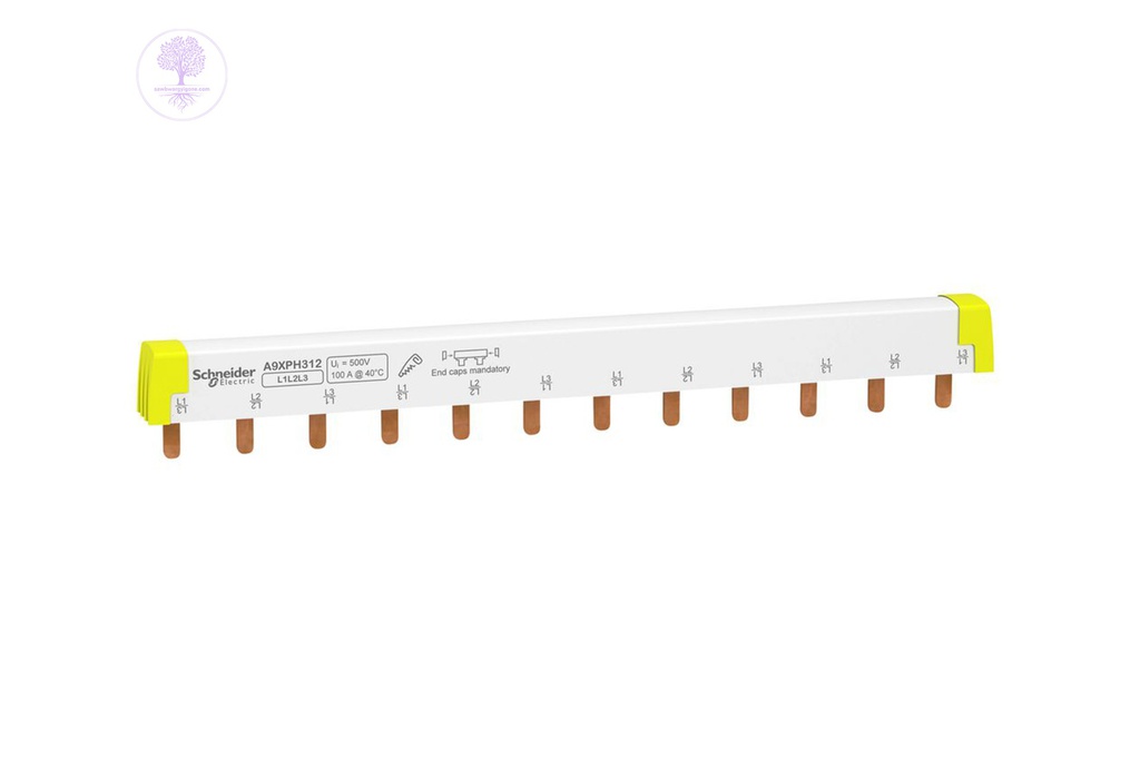 3P, 100A, 24modules, Schneider Comb Busbar