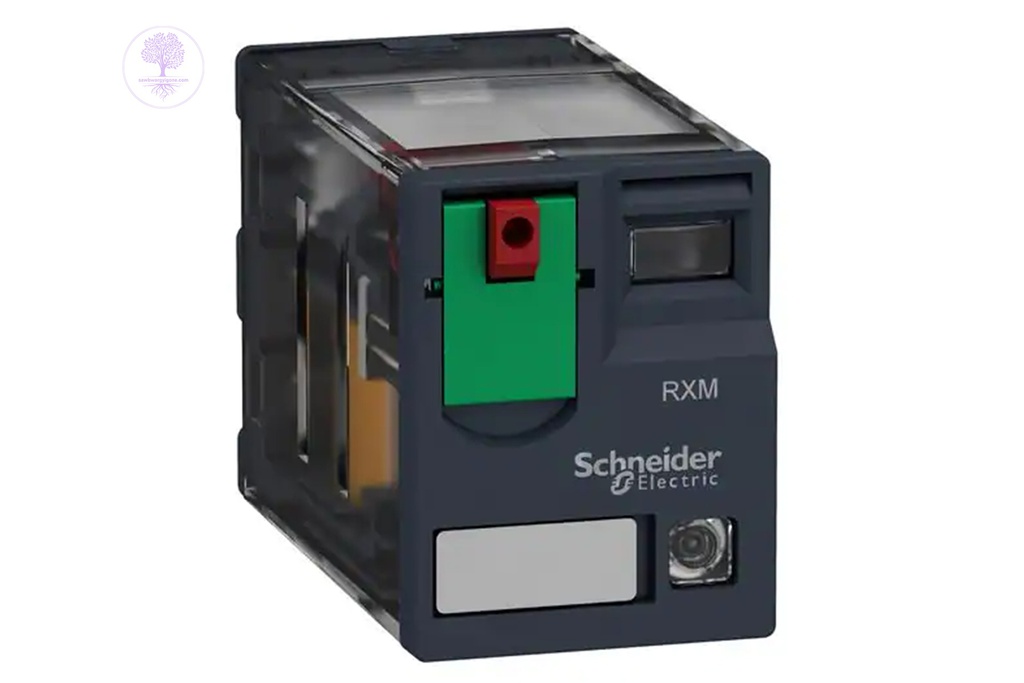 5A, 4C/O, 24VAC, With LED, Schneider Relay 