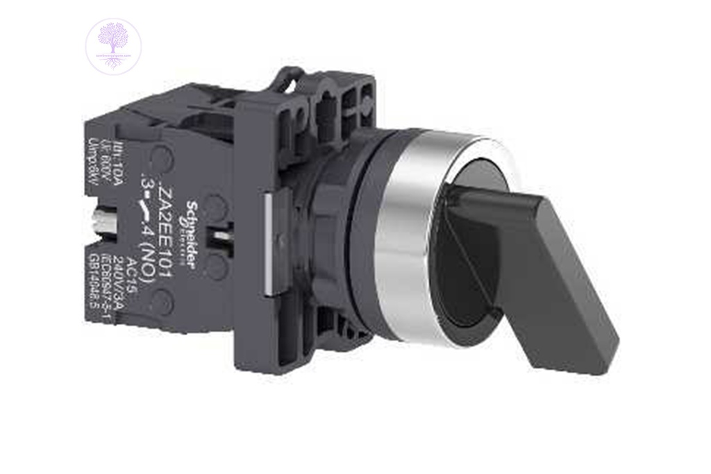 2NO (Long), 3Position, Springing Return, Schneider Selector Switch
