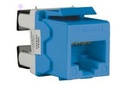 Cat6, Blue, Schneider UTP Keystone Jack