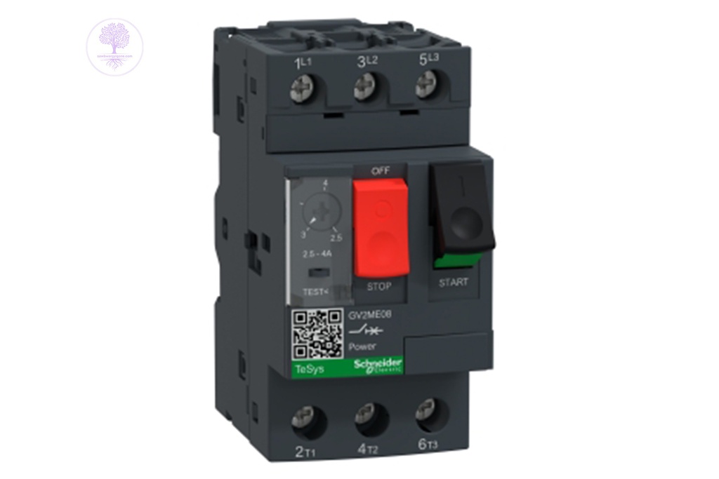 2.5~4A, Screw Clamp Terminals, Schneider Motor Circuit Breaker