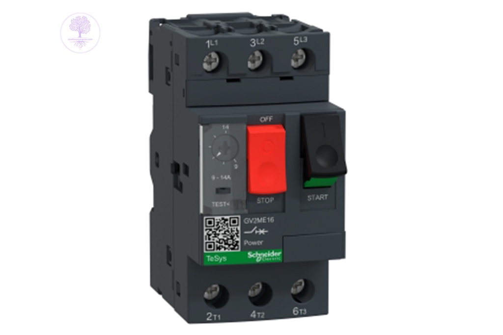 9~14A, Screw Clamp Terminals, Schneider Motor Circuit Breaker