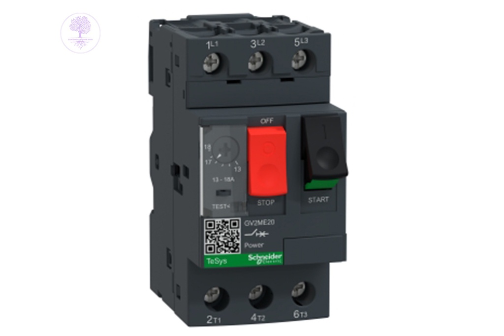 13~18A, Screw Clamp Terminals, Schneider Motor Circuit Breaker