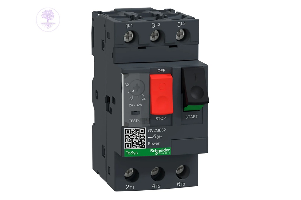 24~32A, Screw Clamp Terminals, Schneider Motor Circuit Breaker