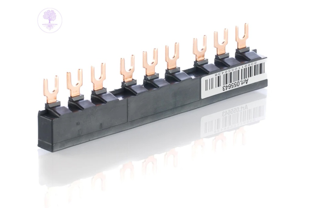 3Tap-offs, 63A, 45mm Pitch, Schneider Busbar GV2