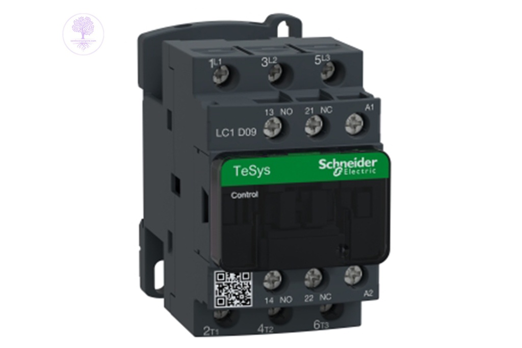 9A, 4kW, 110V, AC-3, ith:25A, 50/60Hz, Schneider Contactor