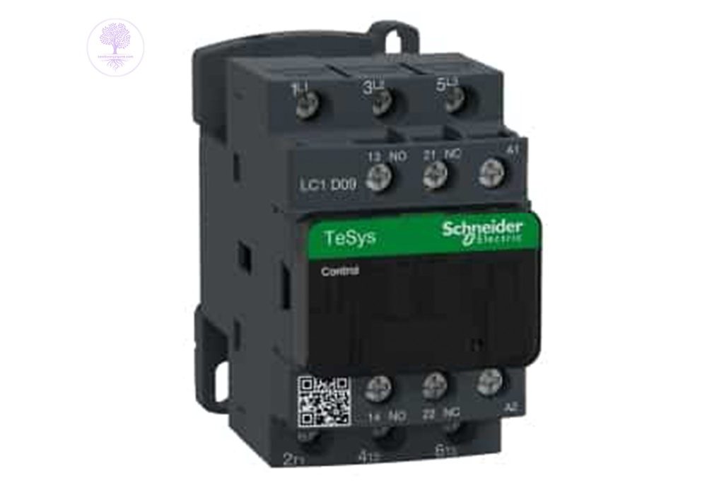 9A, 4kW, 220V, AC-3, ith:25A, 50/60Hz, Schneider Contactor