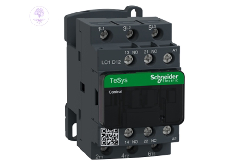 12A, 5.5kW, 220V, AC-3, ith:25A, 50/60Hz, Schneider Contactor